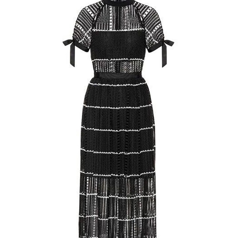 Self-Portrait dress | Good for Holiday Party